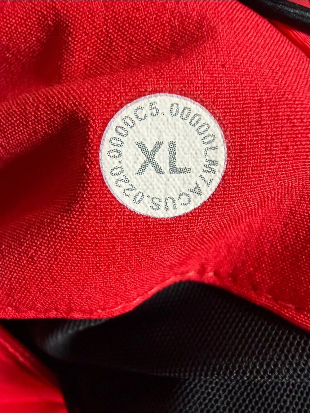 Lululemon Men’s Channel Cross Swim Shorts Size XL 5” Inseam Vermillion Red